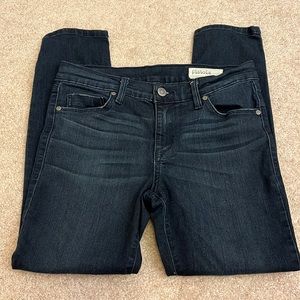 Pistola Darkwash Skinny Cropped Jeans Size 27
